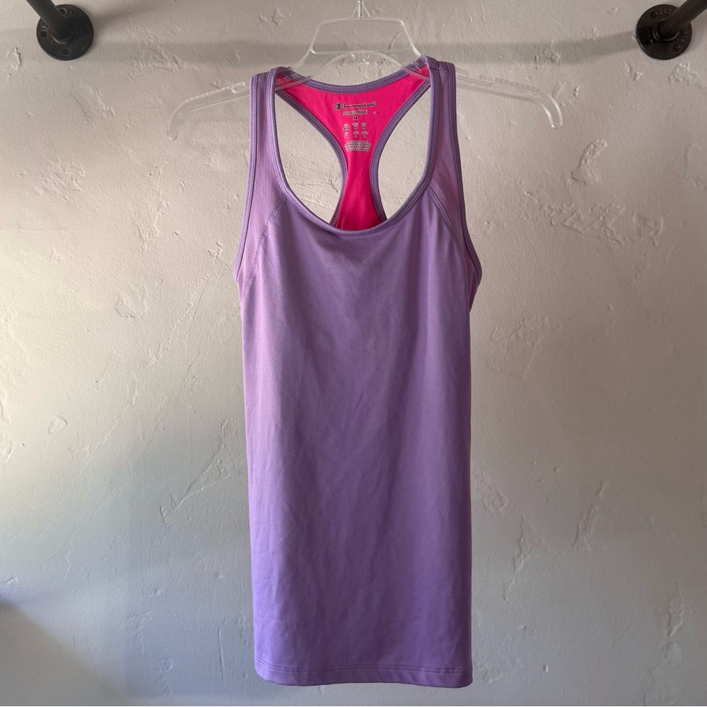Lavender Purple Racetrack Tank Top